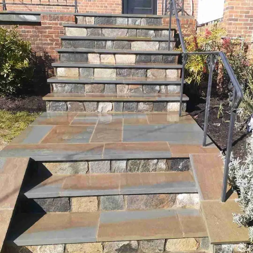 Front stone steps rockville md