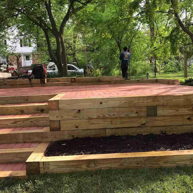 retaining wall installation service maryland dc virginia