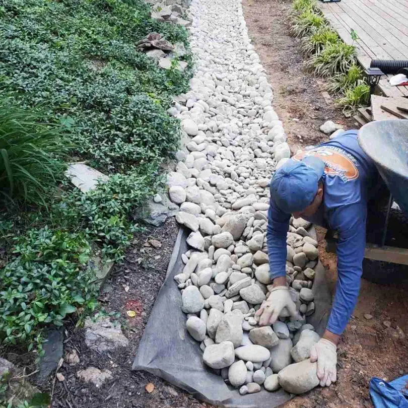 yard drainage services maryland dc virginia