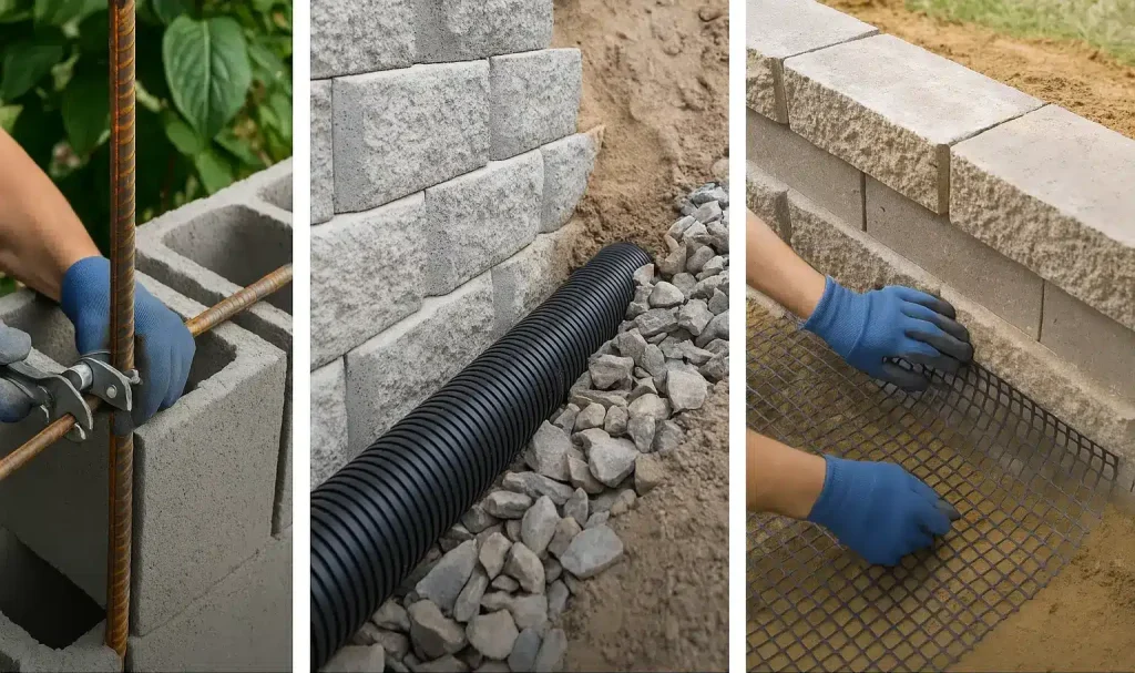 Retaining Wall Reinforcement