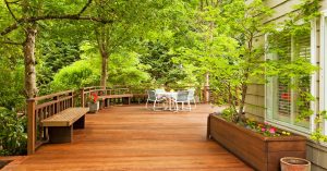 Best deck material for full sun exposure