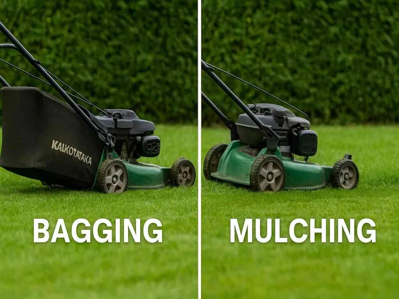 Leaf Removal Method 4: Mower