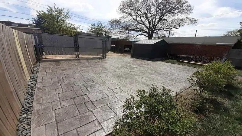 Stamped Concrete Patio