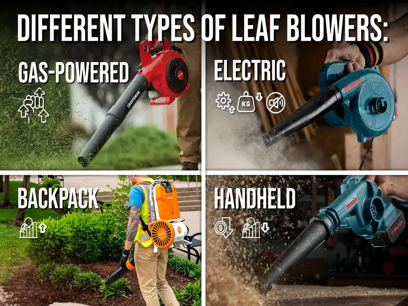 Leaf Removal Method 2: Leaf Blower