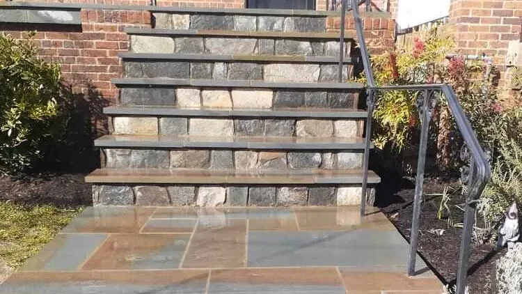 Flagstone Stairs