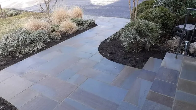 Stone walkway