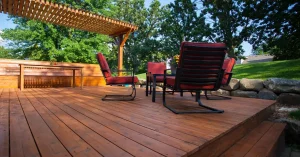Deck and patio combos