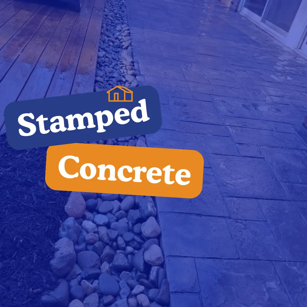 Blue Collar Scholars Stamped Concrete Projects