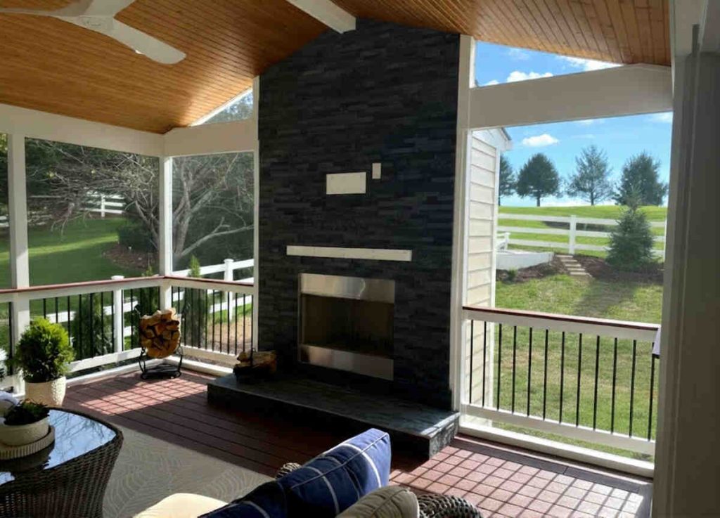 screened in porches in clarksburg md