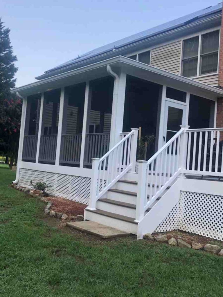 screened in porches in potomac md