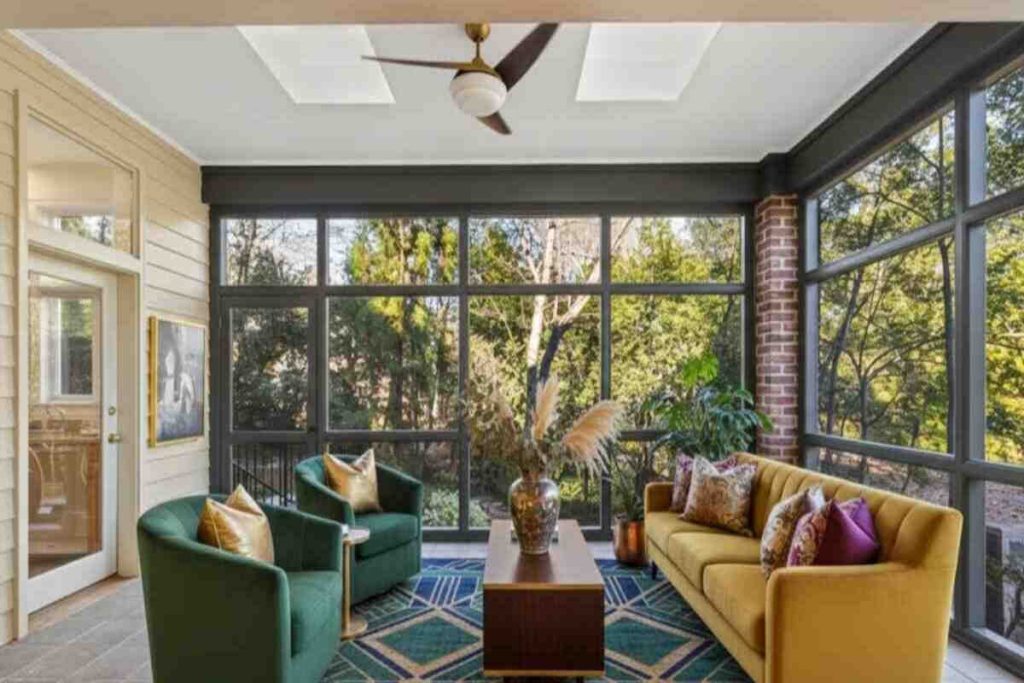 screened in porches in wesley heights dc