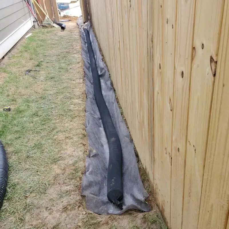 french drain installation process in maryland
