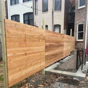 fence contractors installing a fence in DC