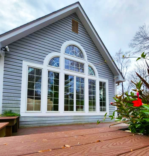 Finished sunroom trim repair in Rockville, MD
