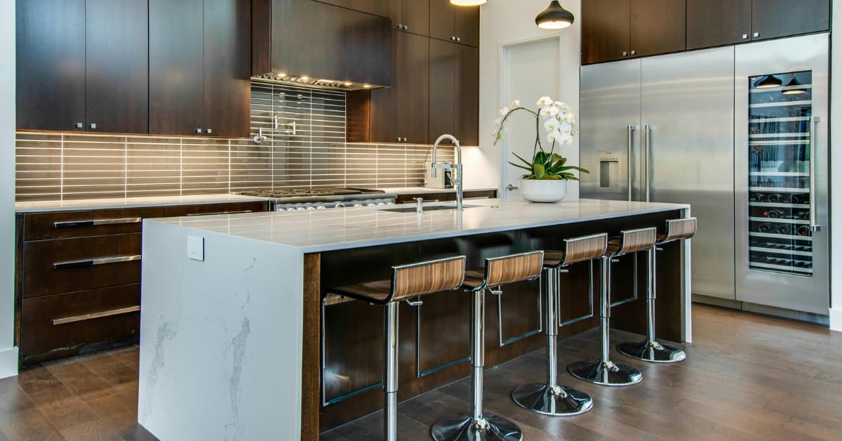 Kitchen Remodeling Project in Arlington, Virginia.